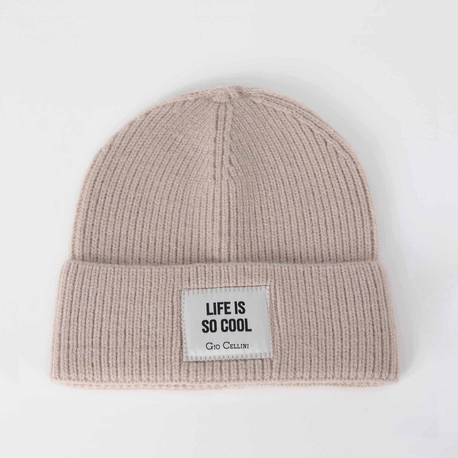 CAPPELLO BEANIE BIANCO